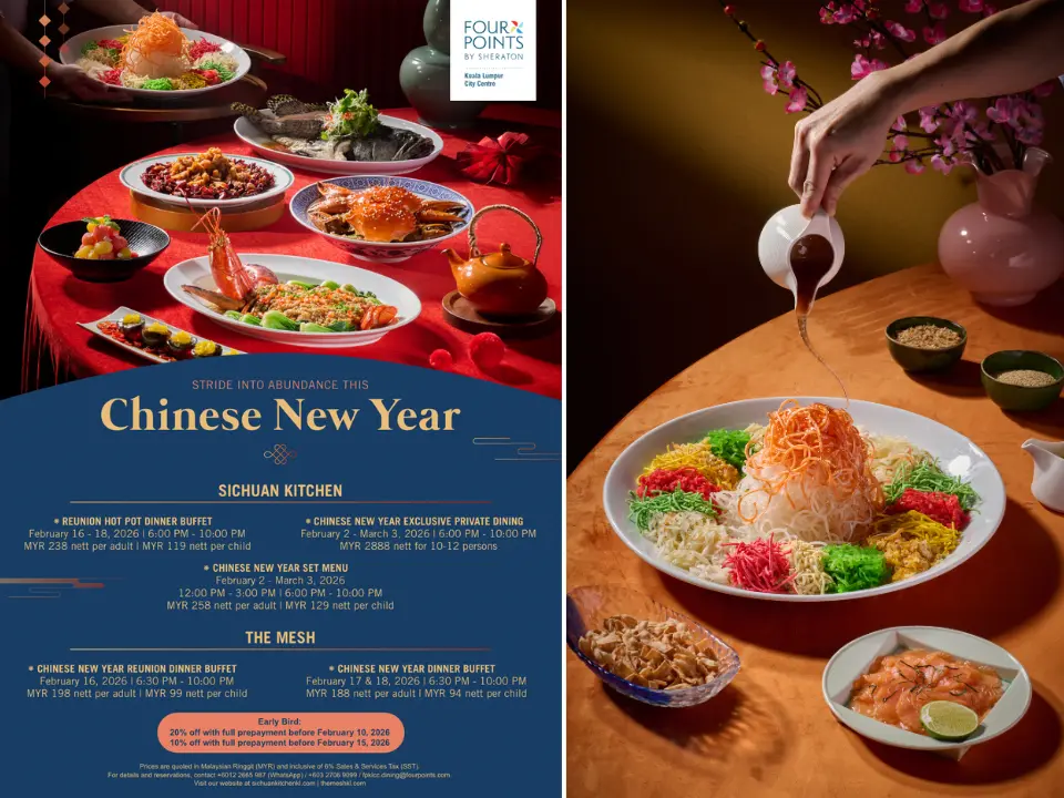 Four Points KLCC 2026 Chinese New Year Menu