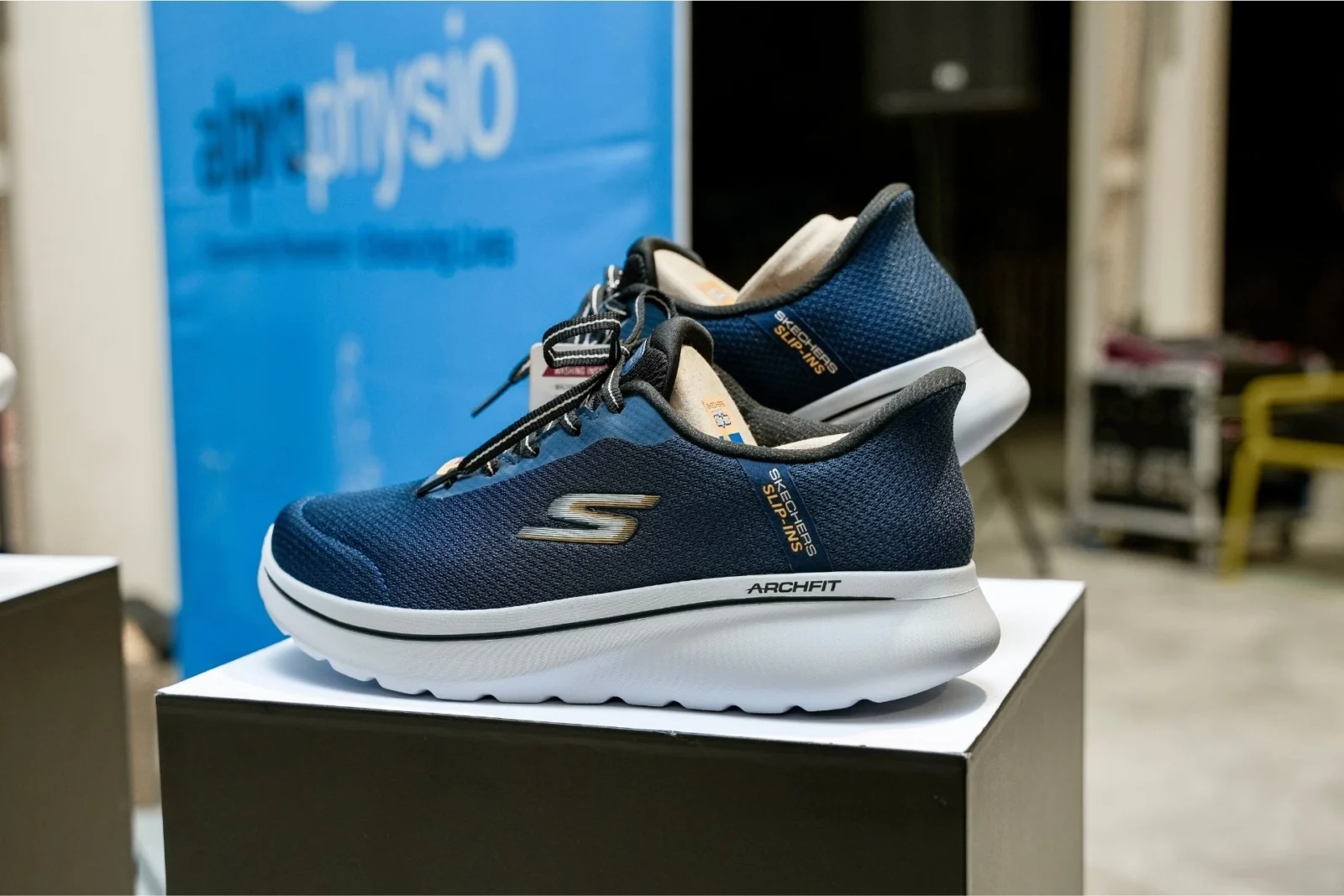 Alpro and Skechers Silver Line Shoe