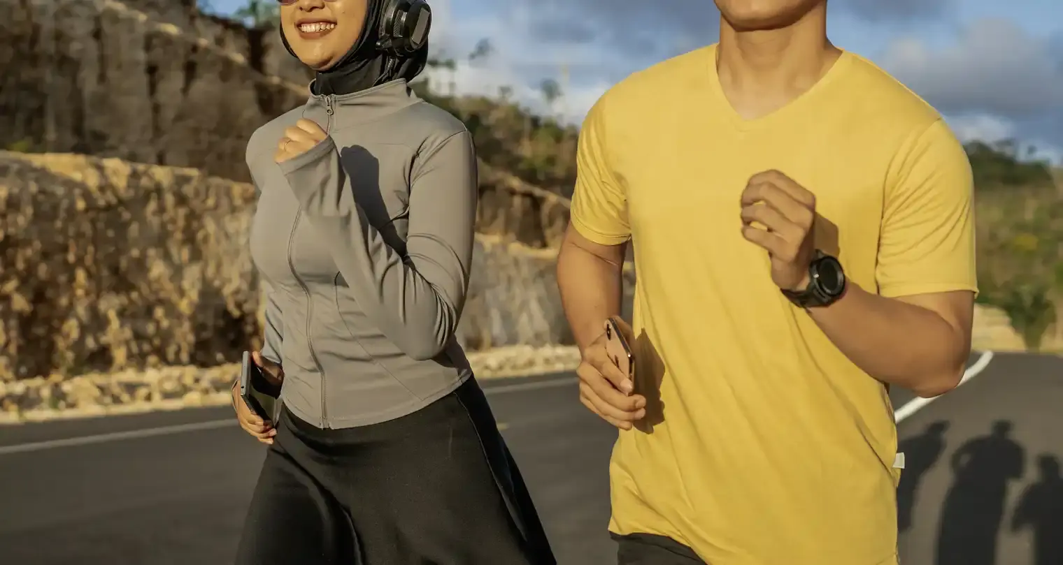 running exercise by gen z