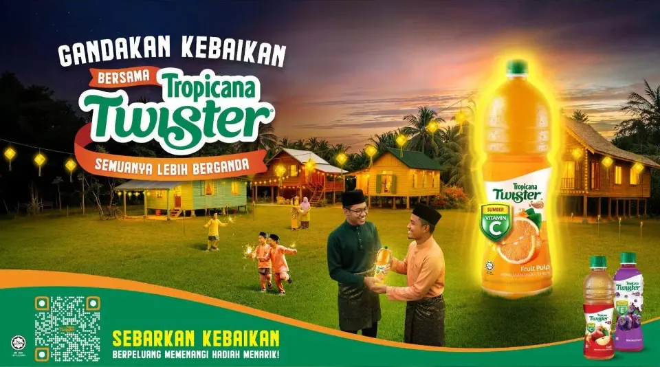 Tropicana Twister Gandakan Kebaikan