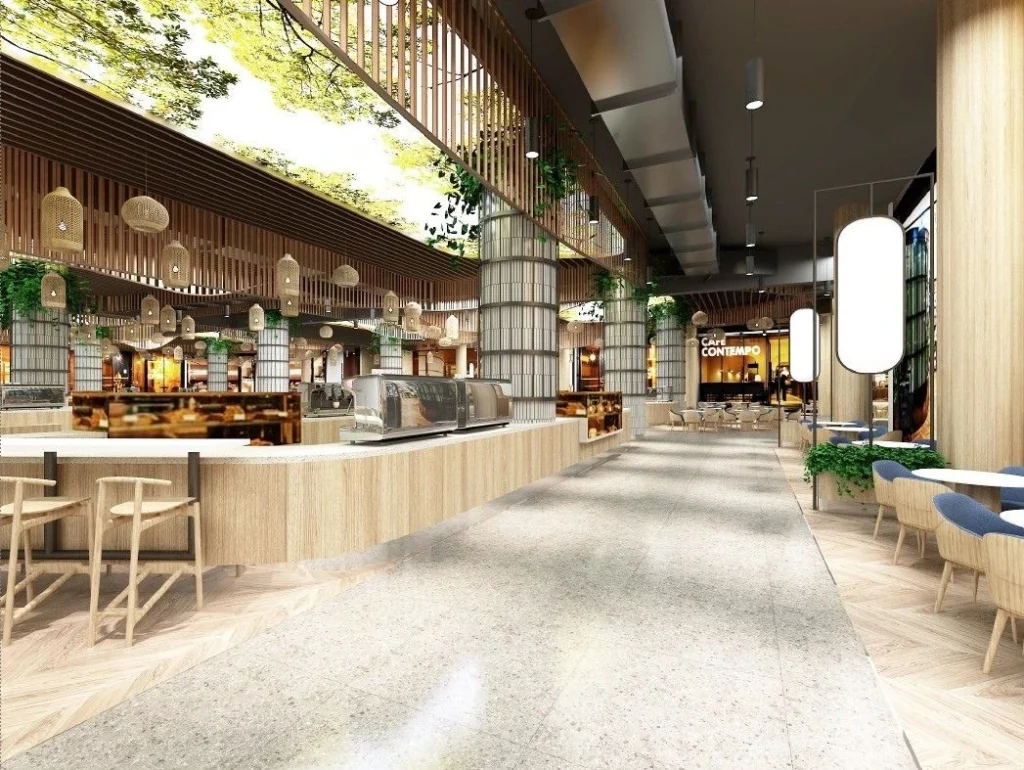 Malaysia shopping mall dining