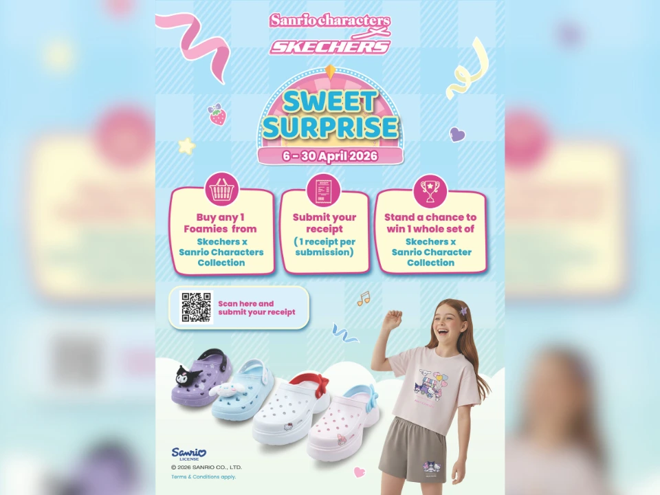 Skechers Sanrio collection Malaysia