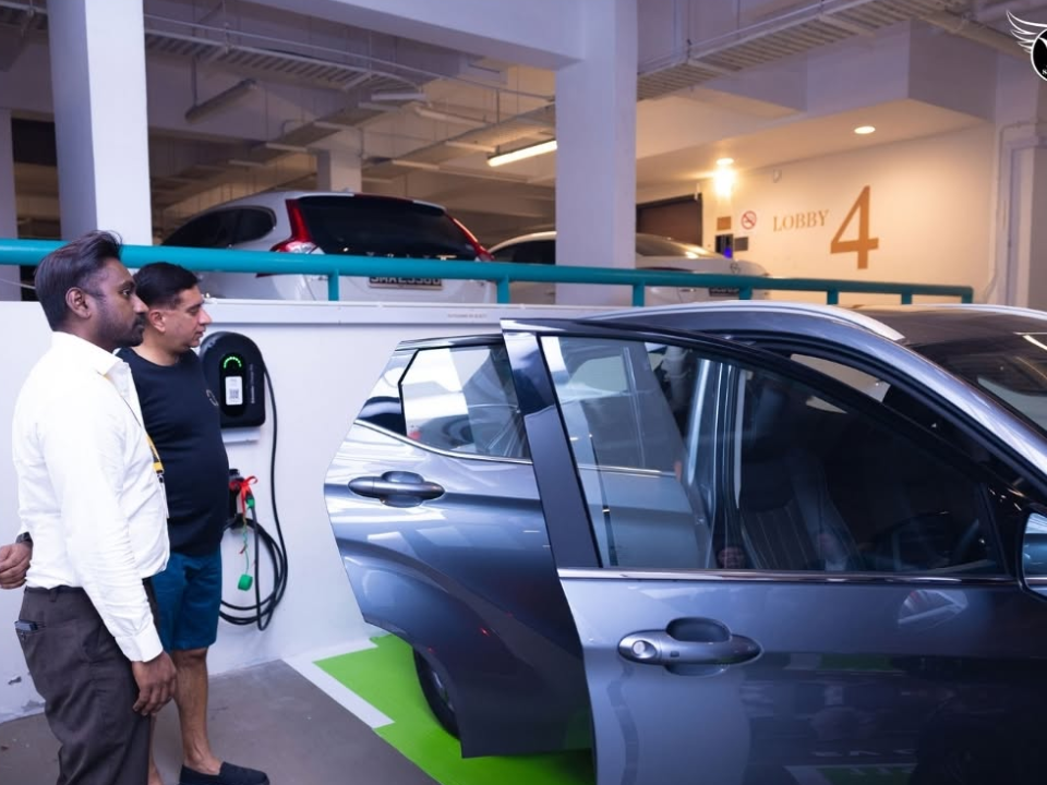 Singapore EV charging infrastructure